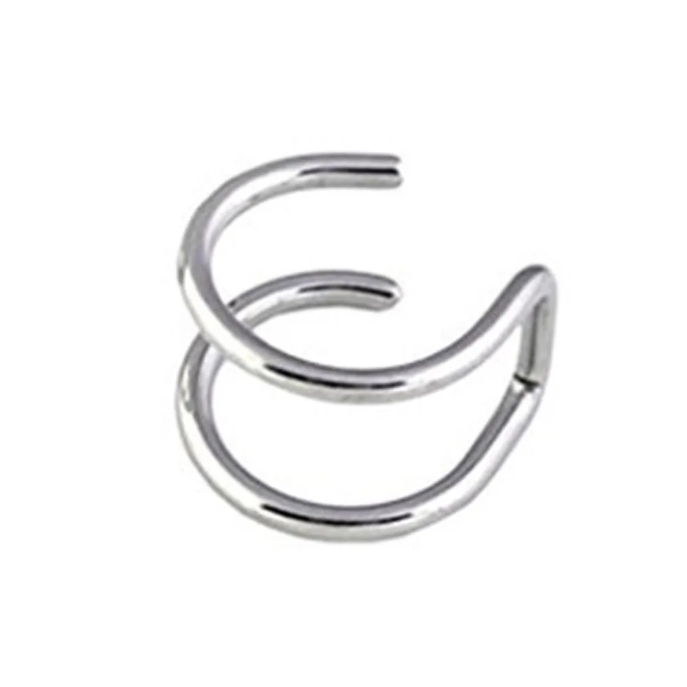 Нос кольцо Нержавеющая сталь ушной хрящ перегородки носа кольца для губ уха не