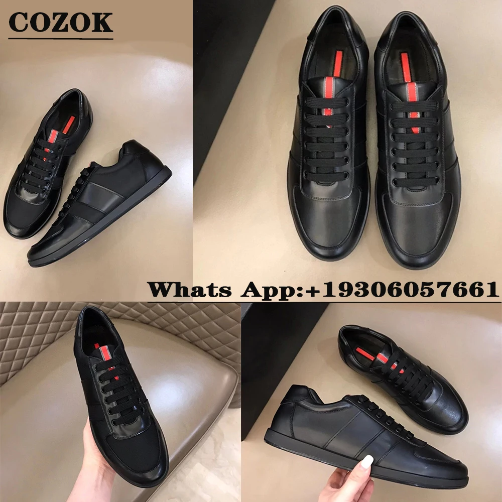 

Мужские спортивные брендовые туфли, кожаные туфли с отпуском, прозрачные, модные, деловые, Роскошные, новые