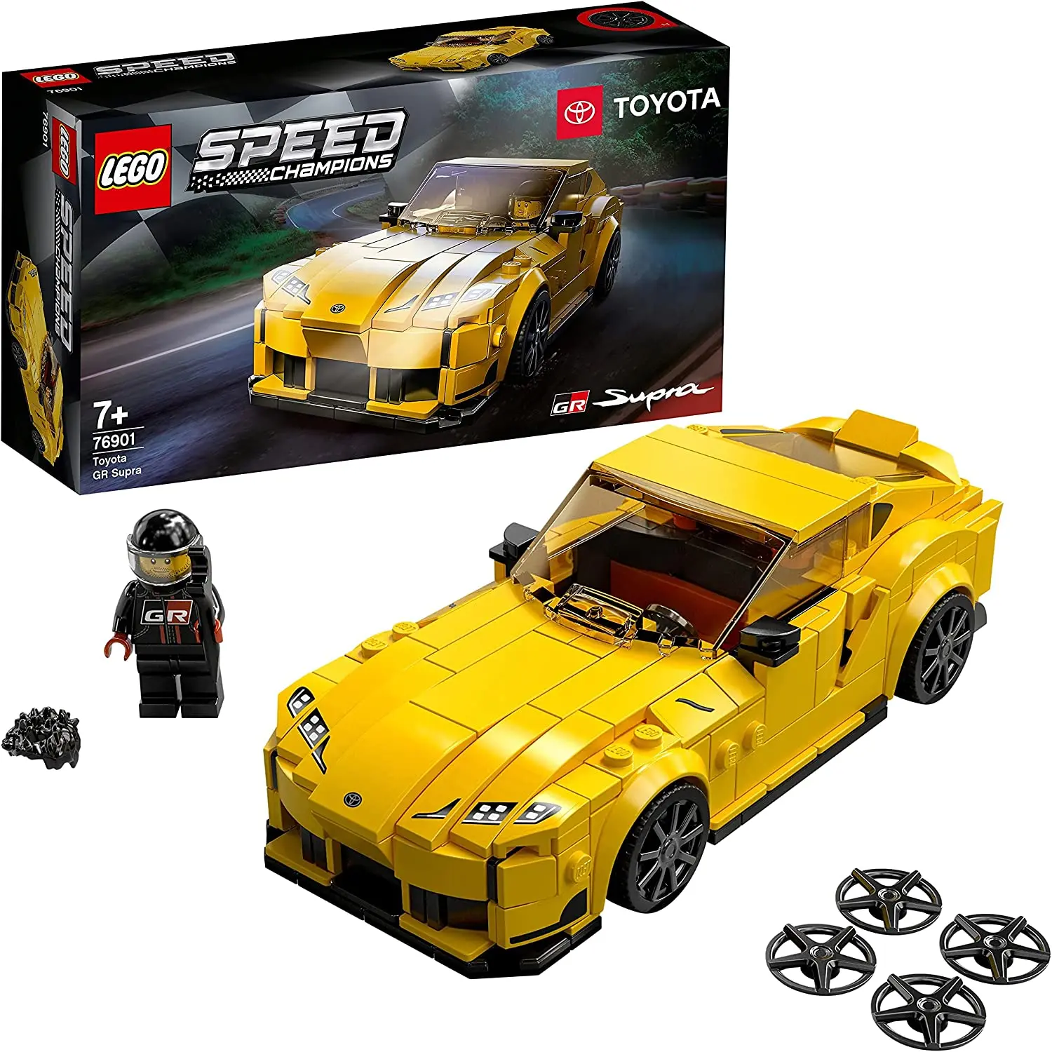 

LEGO Speed Champions Toyota GR Supra 76901 299 Pieces