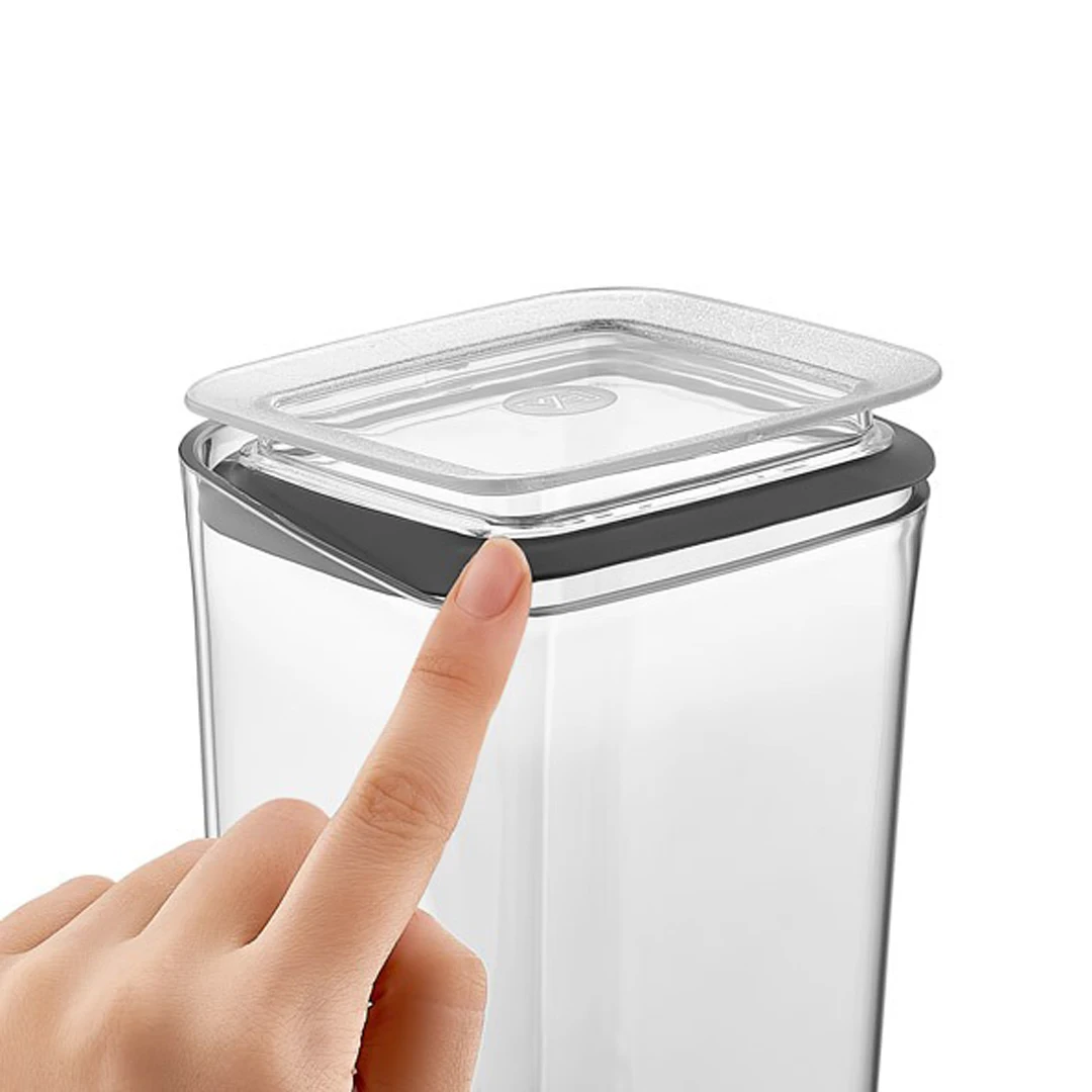 60-40-30-25-20-15-10-5 Pcs Sude Kitchen Food Storage Box Container Set Square Organizer Vacuumed Lid Airtight Transparent Jar | Дом и сад
