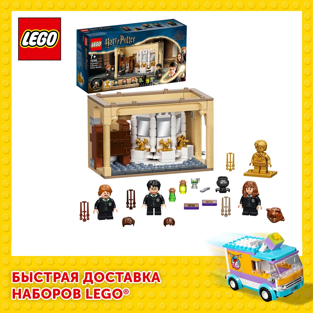 Конструктор LEGO Harry Potter 76386 Хогвартс: ошибка с оборотным зельем