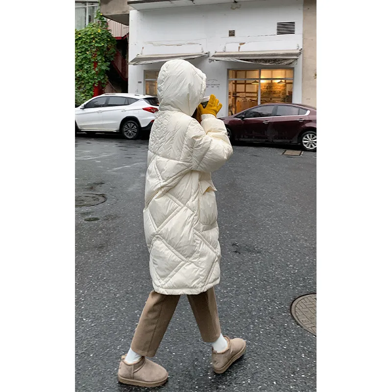 Women Short Jacket Winter Thick Hooded Cotton Padded Coats Female Korean Loose Puffer Parkas Ladies Oversize Outwear
