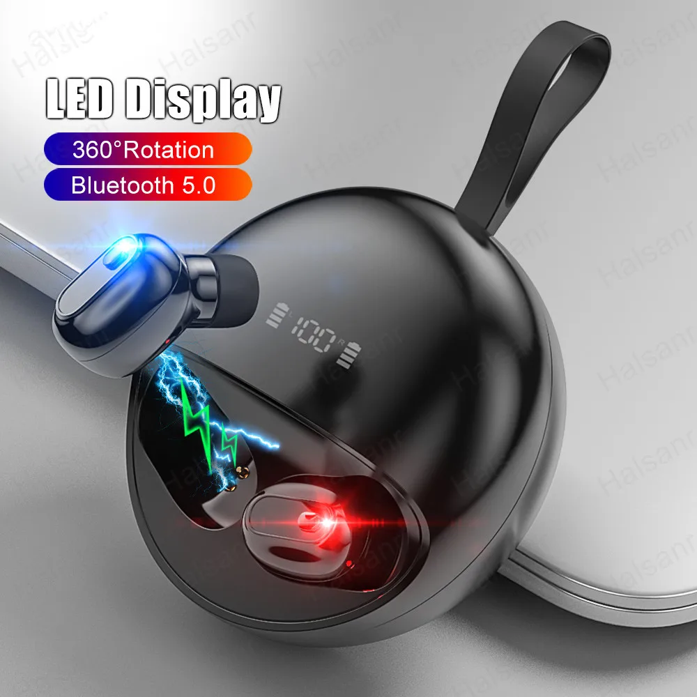 Беспроводные Bluetooth наушники TWS беспроводные с микрофоном и поворотом на 360