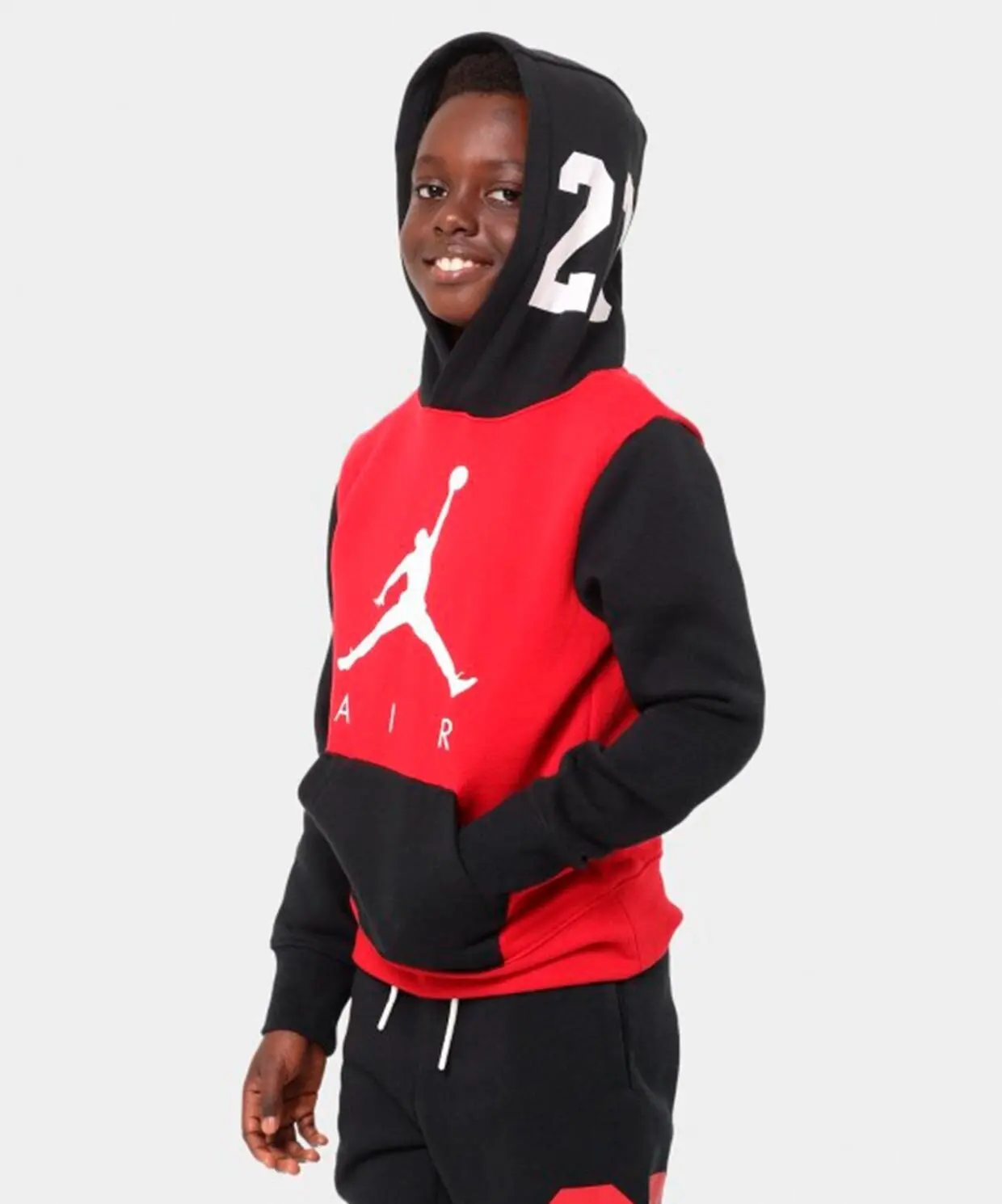 Оригинальный Jordan Jdb Jumpman Air Gfx Пуловер 2 - Детский свитшот 956048 _ 023 | Спорт и