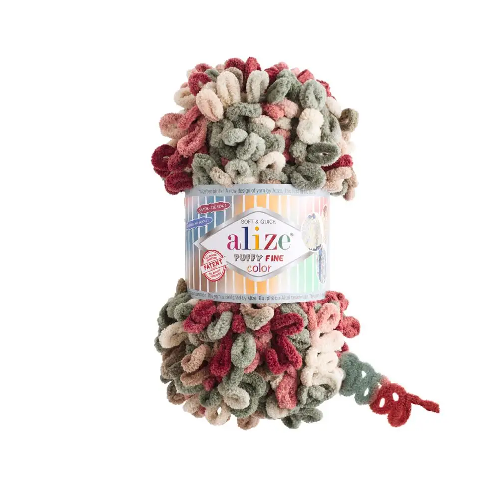 Пряжа для вязания пальцев (4 шаров) 16 вариантов цвета-легкое вязание-без