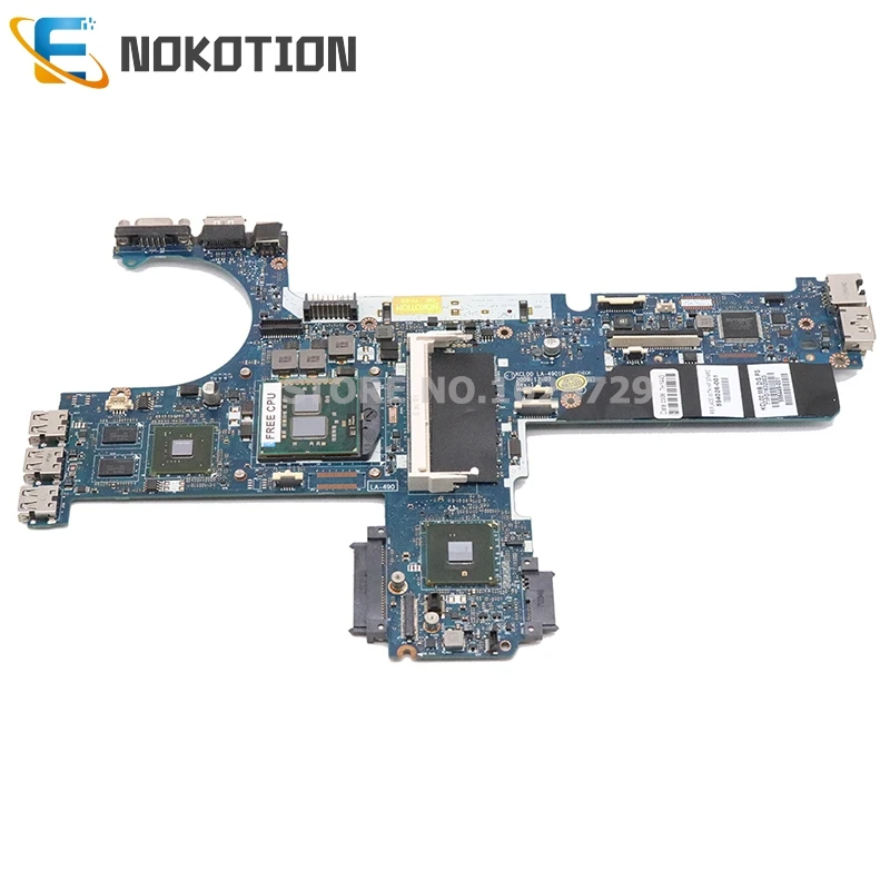 NOKOTION 594026-001 KCL00 LA-4901P основная плата для hp Elitebook 8440P материнская плата для ноутбука Gefore Quadro NVS 3100M DDR3 Бесплатный процессор
