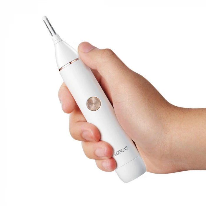 Триммер Для Носа И Ушей Xiaomi Soocas Nose Hair Trimmer N1 White Острые зубцы Компактный корпус