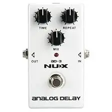 Педаль эффекта дилей NUX AD-3 ANALOG DELAY | Спорт и развлечения