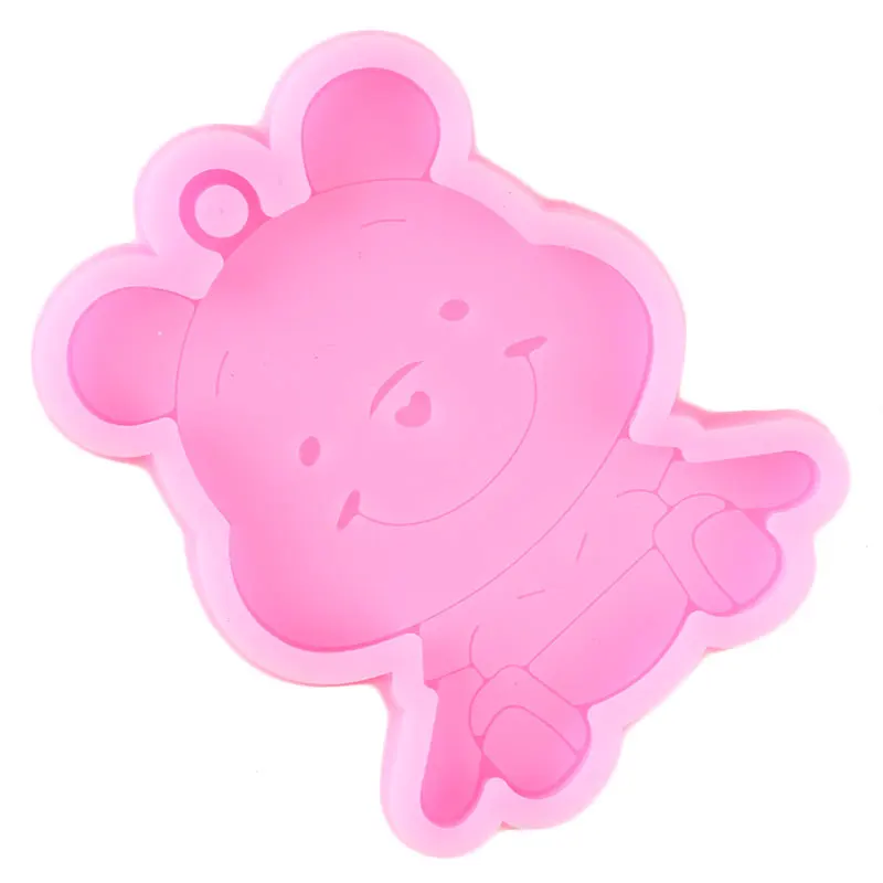 Формы для ключей из эпоксидной смолы в виде медведя и пуха | Дом сад