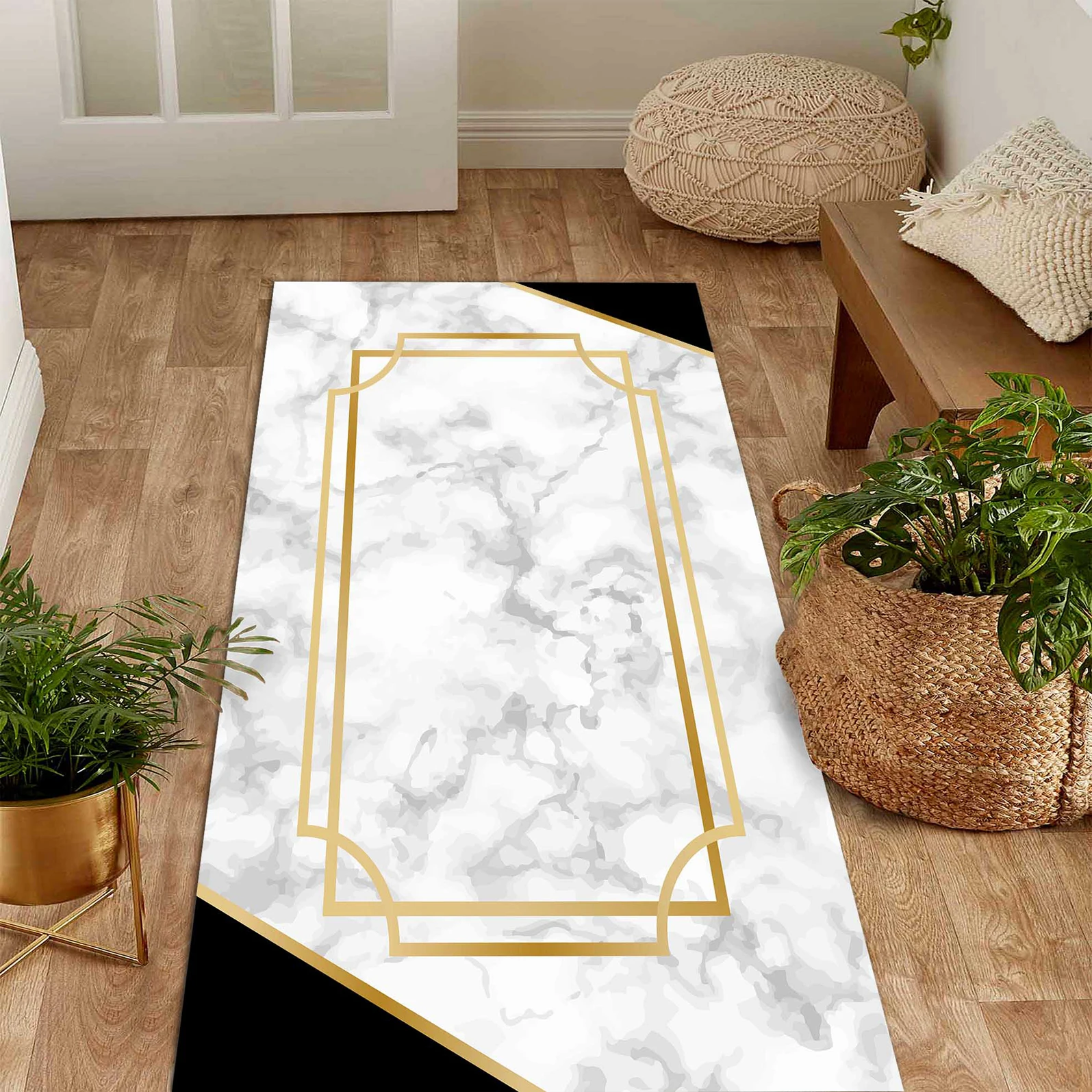 

Белый, серый цвет, Золотая рамка с рисунком, фотография, бесплатная доставка, мягкий текстурированный ковер