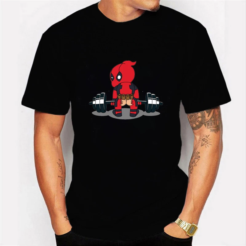 T Shirt 12 Футболка Харадзюку, футболка Дэдпул, повседневные короткие мужские топы с надписью I Am Unicorn, крутая Мужская одежда, уличная одежда, Camisetas Hombre - Цвет: T Shirt 12