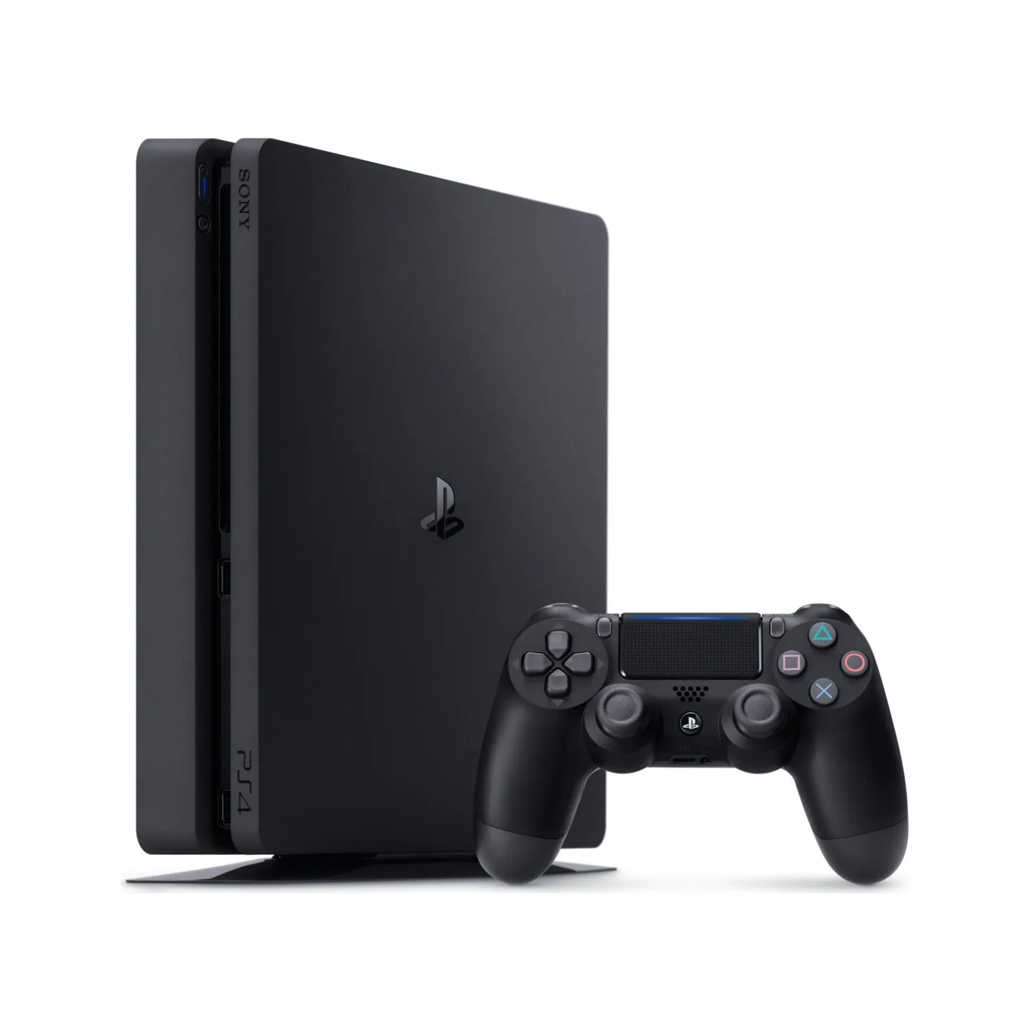 Купить пс нов. Ps4 Slim 500gb. Sony PLAYSTATION 4 Slim 500 ГБ. Sony PLAYSTATION 4 Slim 1tb + 2. Sony PLAYSTATION 4 Slim 500gb Black.