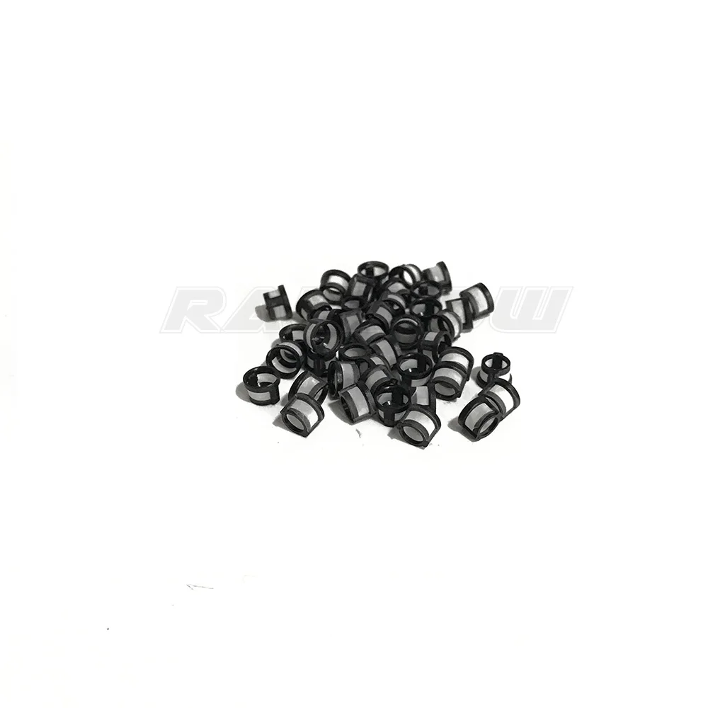 100 PCS Size 5.8*4*3.7mm Fuel Injectors Ring Type Filter 12020 For Car Repair Kit |