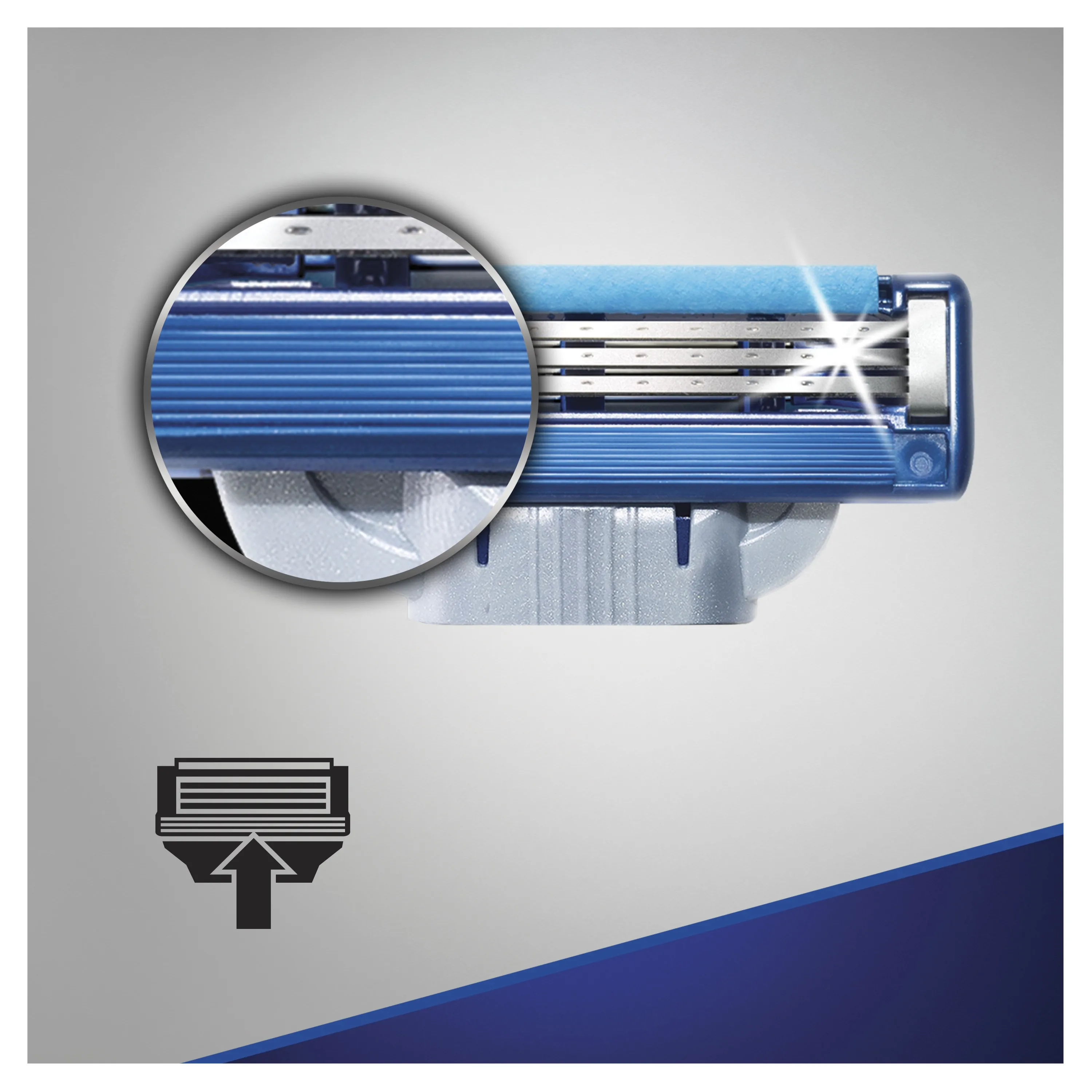 Сменные кассеты Gillette Mach3 Turbo 8 шт. | Красота и здоровье