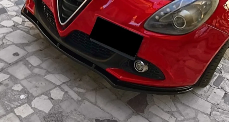 For Alfa Romeo Giulietta Front Bumper Lip Body Kit Spoiler Splitter Diffuser 3pcs High Quality ABS Plastic Professional | Автомобили и