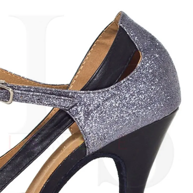 Женские атласные туфли мэри джейн стильные для латиноамериканских танцев