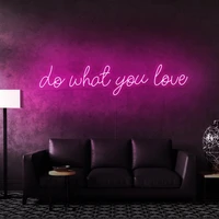 custom neon sign do what you love led neon light bedroom decoration neon signs personalized neon light