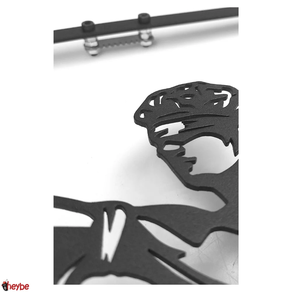 Металлические Стены Искусства Леди Правосудие Домашний Офис Гостиная Спальня