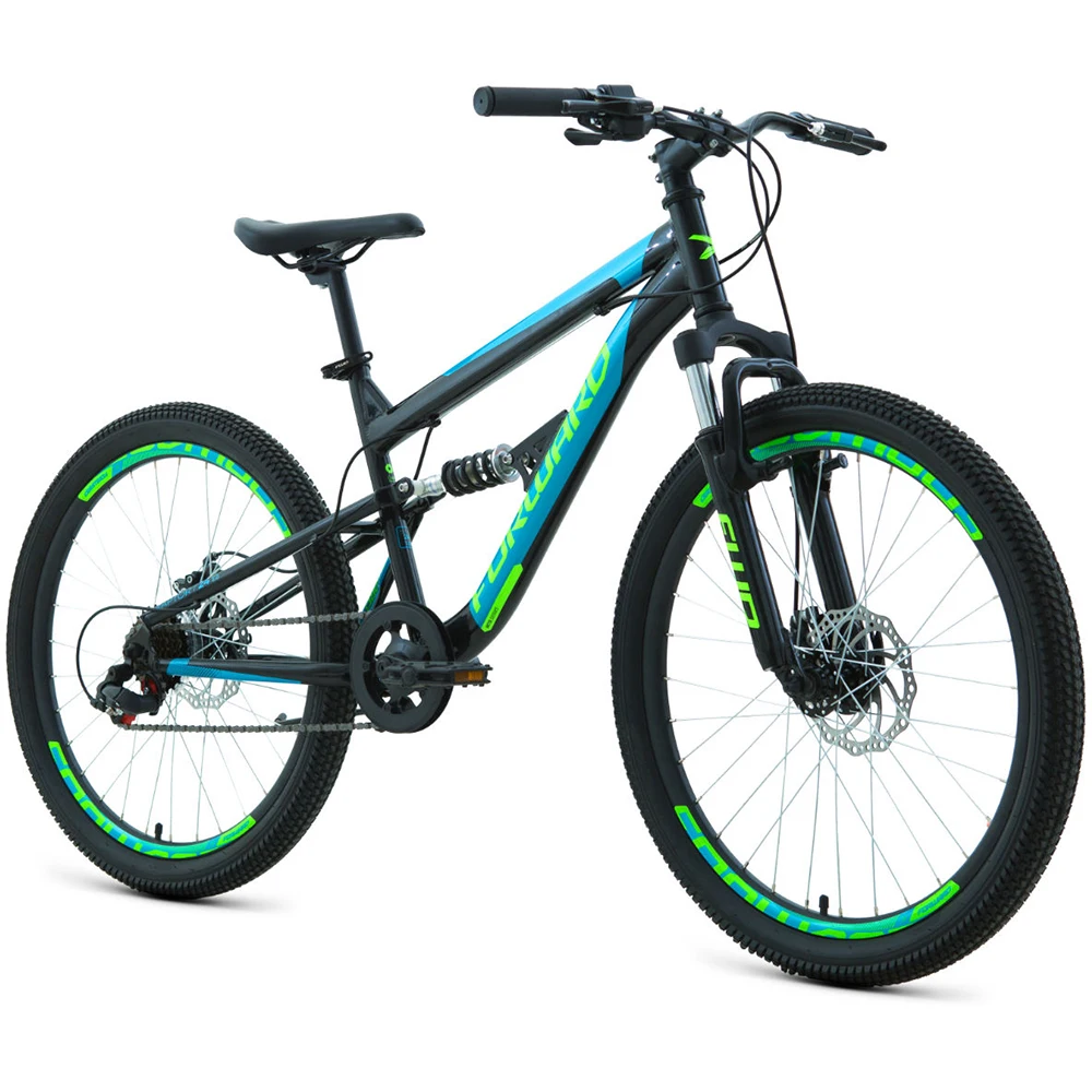 Велосипед FORWARD RAPTOR 24 2.0 disc (24&quot 6 ск. рост 15&quot) 2019 2020|Велосипеды| |
