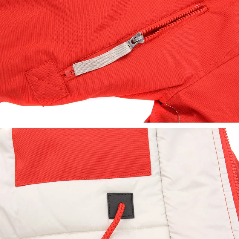 Куртка аляска женская Apolloget Oxford (simple red/white) | Женская одежда