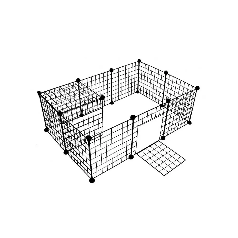 Вольер для щенков. Вольерная секция средняя всдв-1 (80*60) с дверью (д). Вольер из секций для собаки. Вольер для тигра. Секция животных.