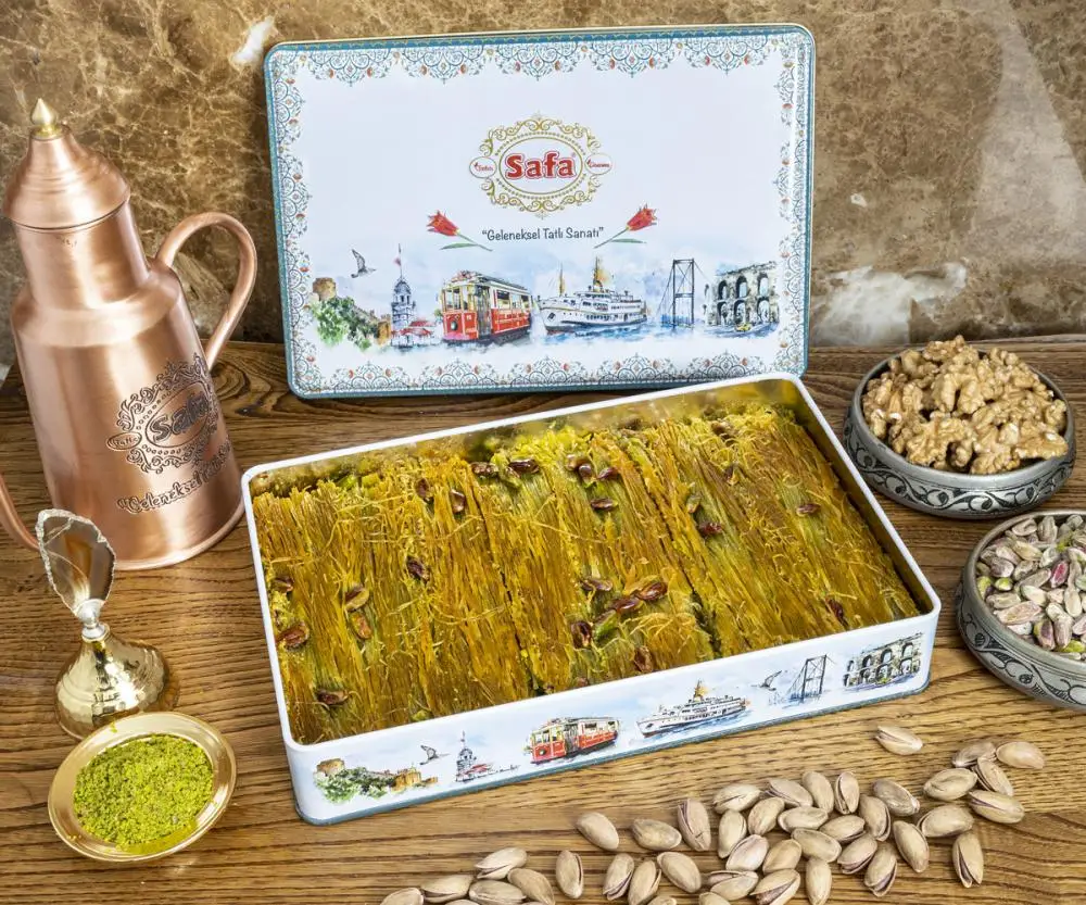 

ENFESA BELLURIYE (средний) баклава с отличным вкусом и удивительным ароматом 1300 до 15000 г Бесплатная доставка