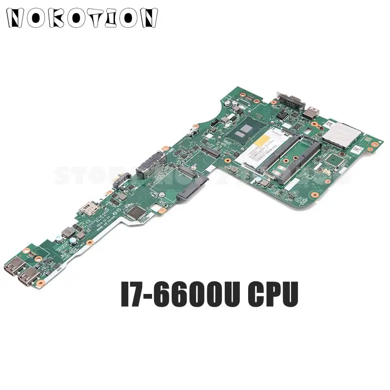 NOKOTION 01YR028 CILL1 L2 LA-C422P материнская плата для lenovo ThinkPad L570 Материнская плата ноутбука SR2F1 I7-6600U 2,6 ГГц процессор