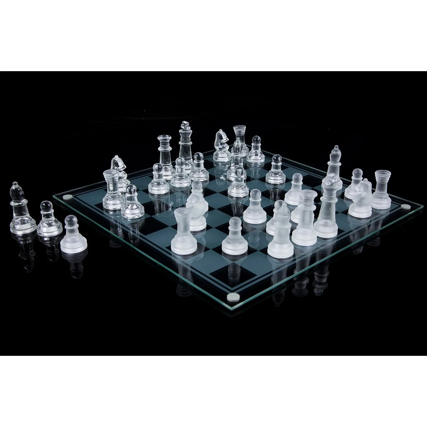 

Glass Chess set 35 cm x 35 cm