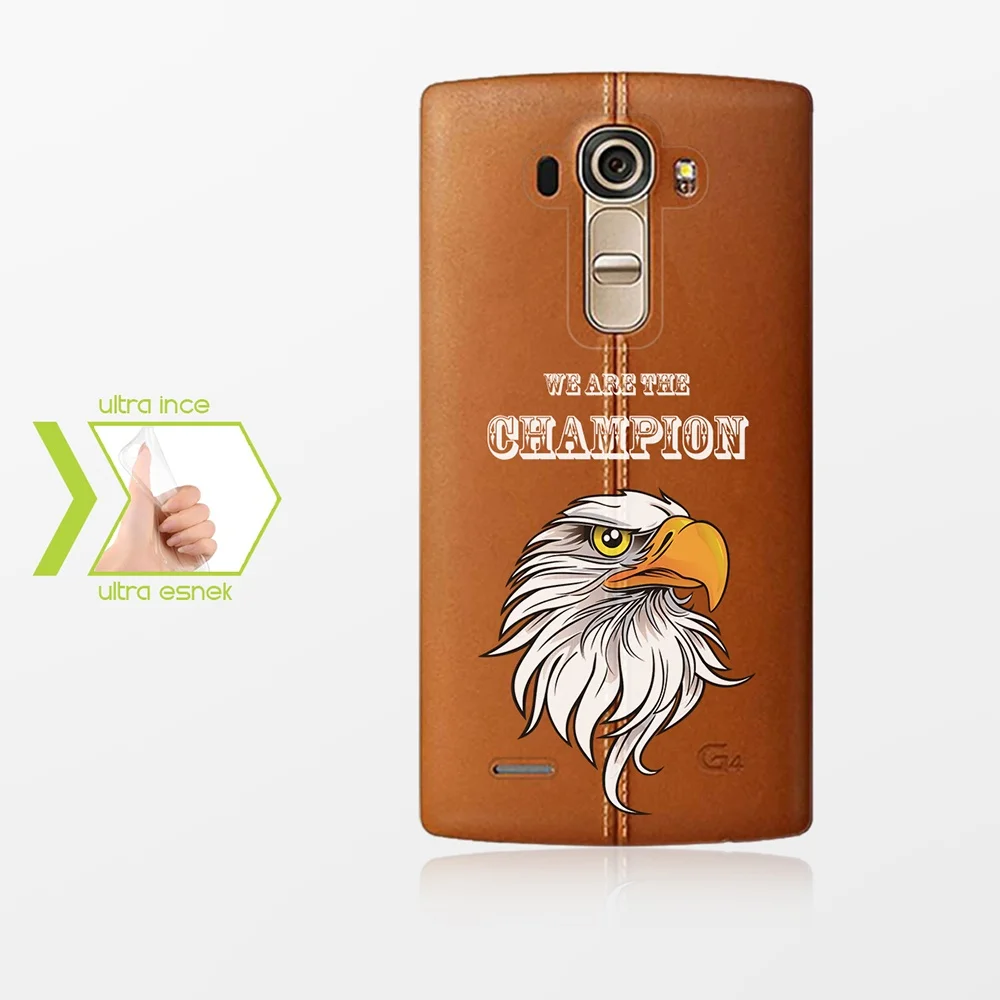 Персонализированный тонкий прозрачный силиконовый чехол для телефона LG G4