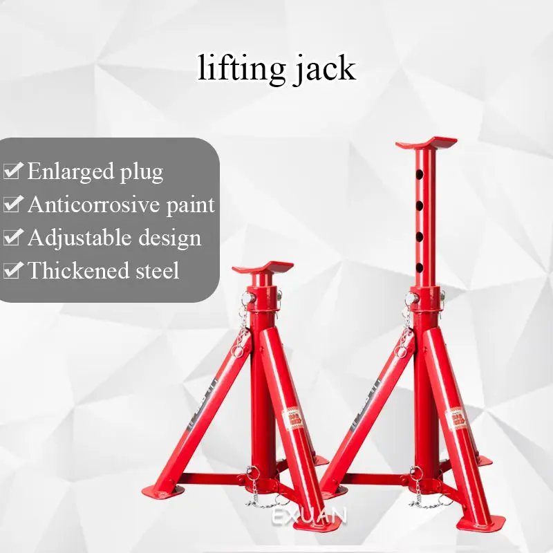 

3 ton portable jack car repair safety bracket thickened steel foldable jack bracket auto repair tire change tool