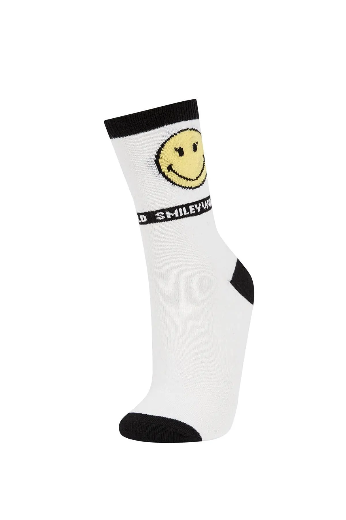 Women's Smileyworld Licensed Cotton 2-Pack Long Socks