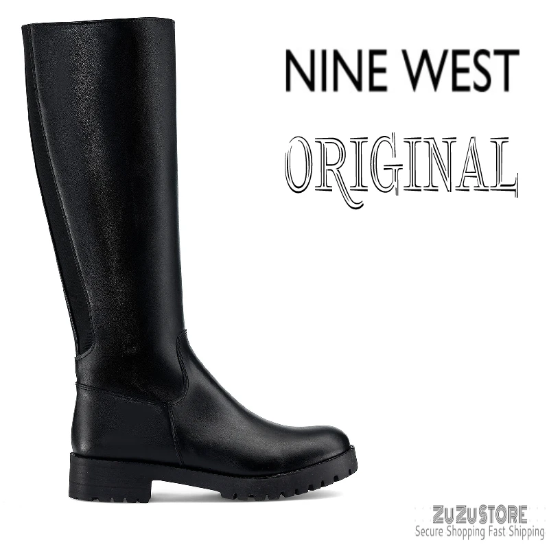 

NINE WEST Original KORLE3 1PR Black Women's Boots Faux Leather