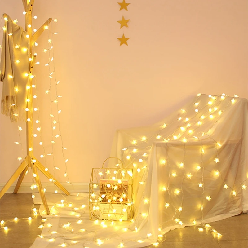 

LED String Lights Fairy String Lights Gypsophila Lamp Christmas Home Party Wedding Decoration Fairy Lights Outdoor Decoration