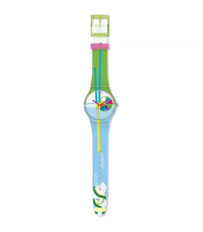 Часы swatch ORIGINALS NEW GENT 41 мм CAIPI SUOW124 | Наручные часы