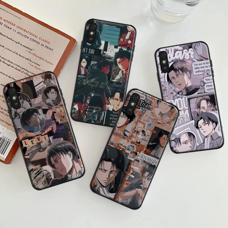 

Anime Attack On Titan Levi Ackerman Phone Case For Xiaomi Redmi 7 7A 8 8A 9 9i 9AT 9T 9A 9C Note 7 7 Pro 8 8T 8 Pro Back Cover