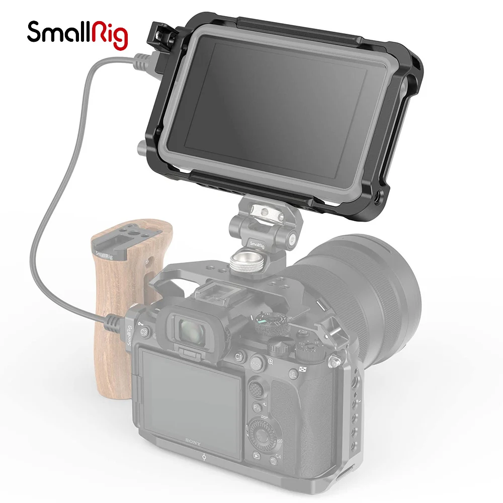 

Клетка для монитора SmallRig Atomos для Atomos Ninja V/Ninja V +, для монитора и защиты экрана, монтажная точка для magic arm 3788