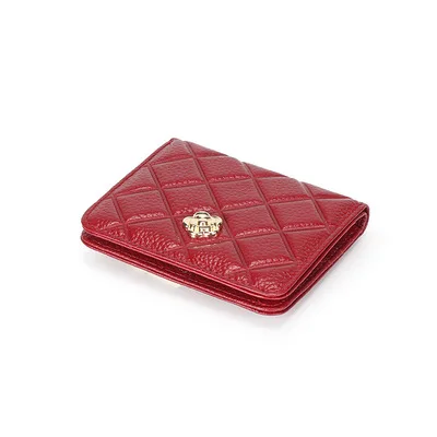 

Hot Brand Casual Women Fashion Genuine Leather Car Key Holder Keying Pouch Coin Purse Case Wallet in Black for College Ladies