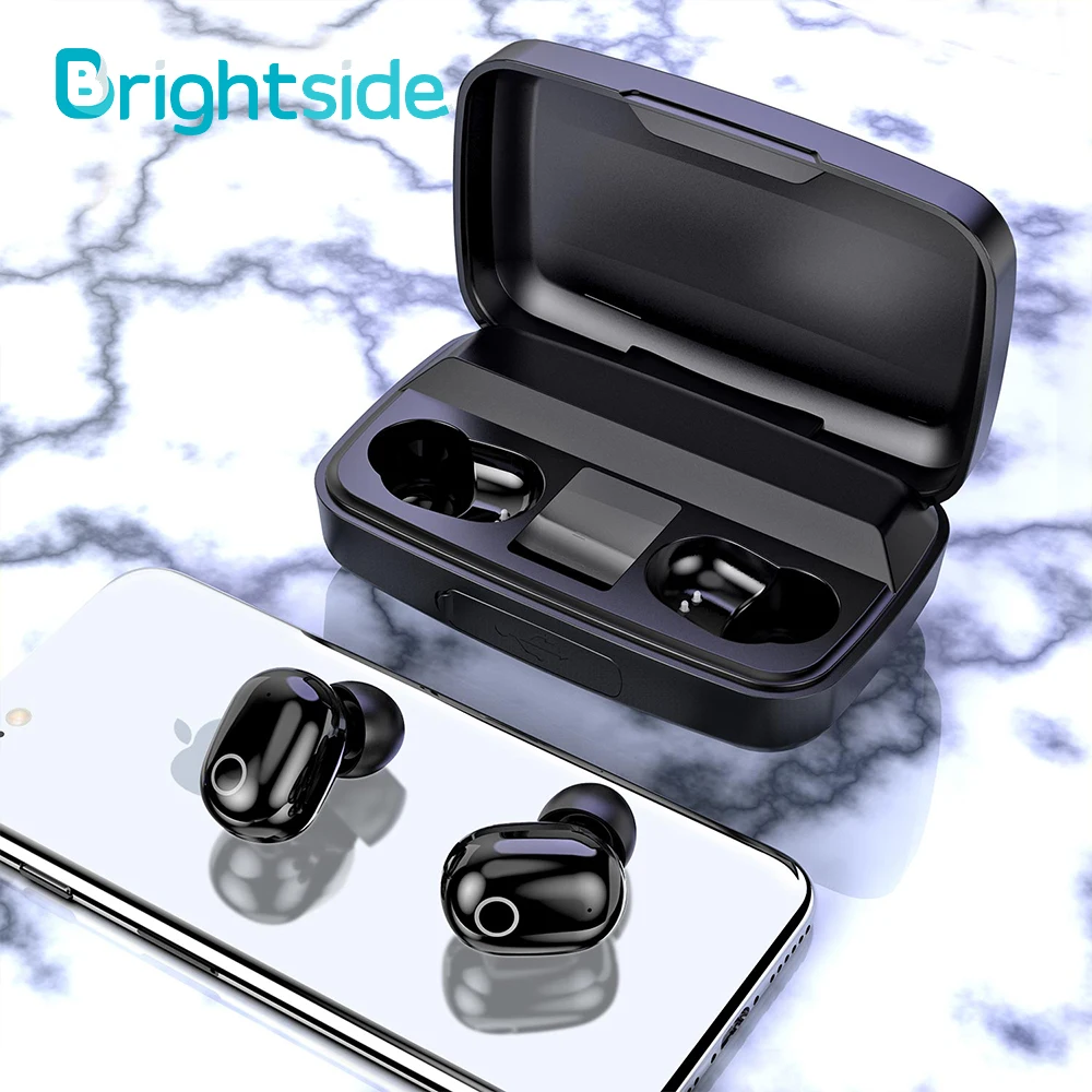 TWS Bluetooth 5 0 беспроводные наушники Мини Стереонаушники Гарнитура для режима