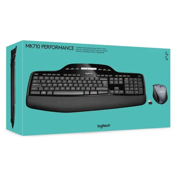 Клавиатура и беспроводная мышь logitech MK710|Клавиатуры| |