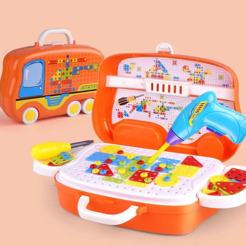 Набор электрической дрели сделай сам сверлильный винт 3D Творческая мозаичная