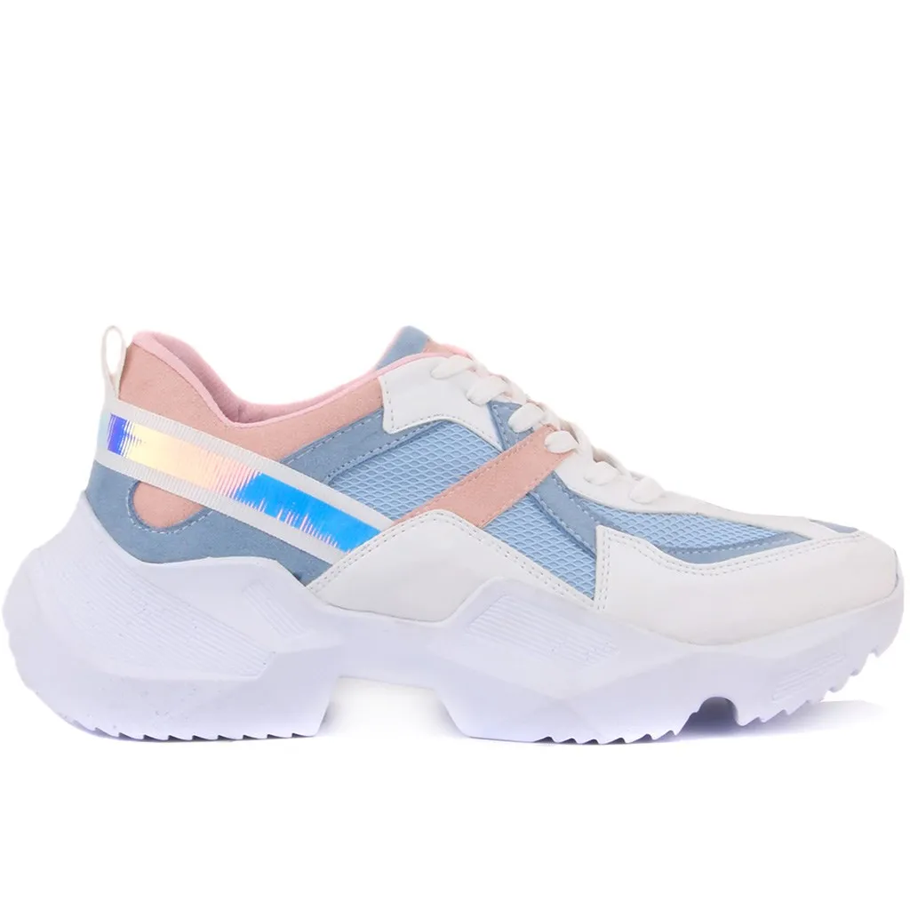 Pierre Cardin-женские кроссовки белого и синего цвета | Обувь