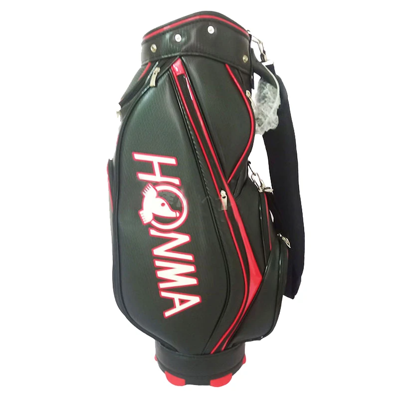

New Men Golf Bag HONMA Clubs Bag In Choice Colour 9 Inch PU Cart Bag Free Shipping