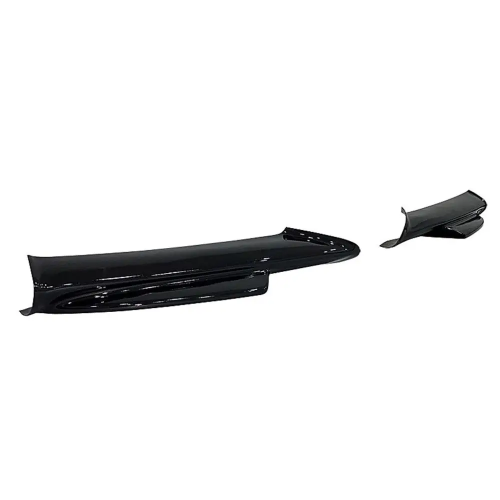 New Style High Quality Abs Plastic Gloss Black Front Bumper Lip Splitters Flaps For BMW E90 Pre Lci 2005 2006 2007 2008 | Автомобили и