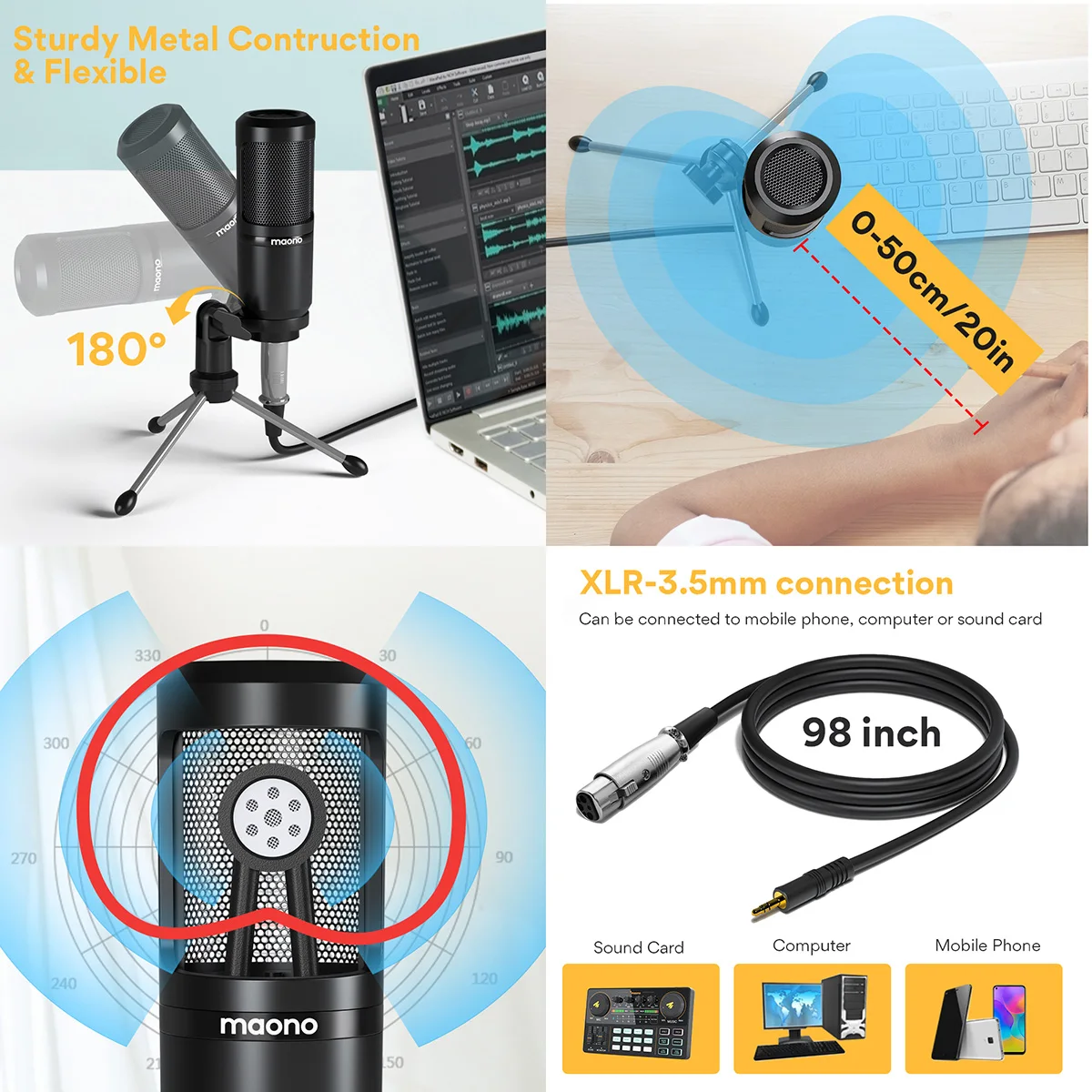 Микрофон MAONO модель AU PM360TR|Микрофоны| |