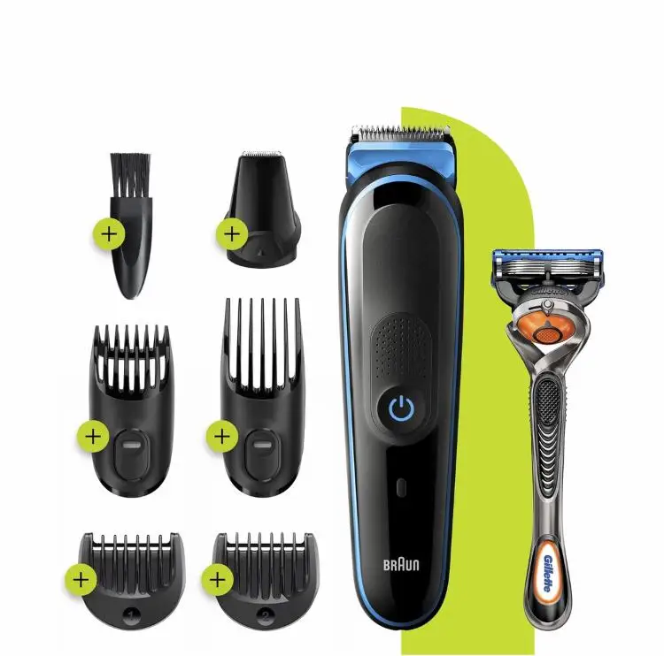 Braun Mgk 3245 Men Care Wet and Dry Shaver + Gilette