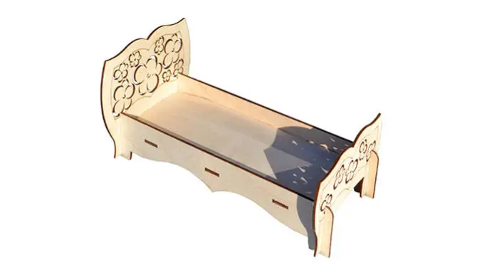 Миниатюрная мебель для куклы рабочая кухня ванная комната гостиная кровать