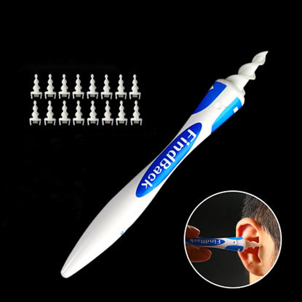 

Sanitation Safety Ear Cleaner New Spiral Ears Wax Picker 16 Care Soft Spiral Heads Ear Cleaning Swab Kit Portable Ears Care Tool