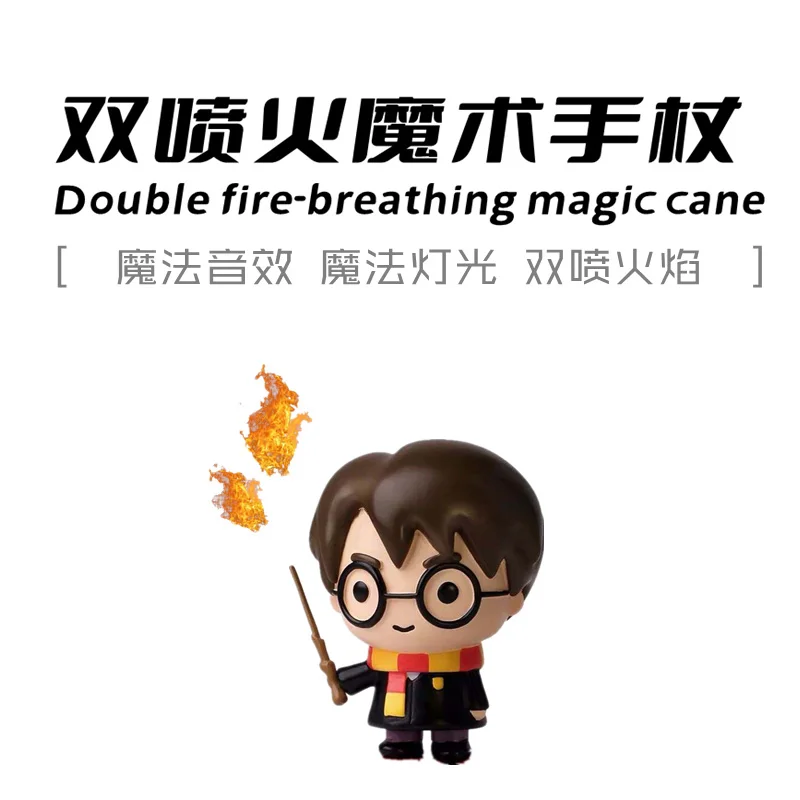Double Fire-breathing Magic Cane Tricks Magician Fire Magie Wand Stage Illusion Gimmick Props Comedy |
