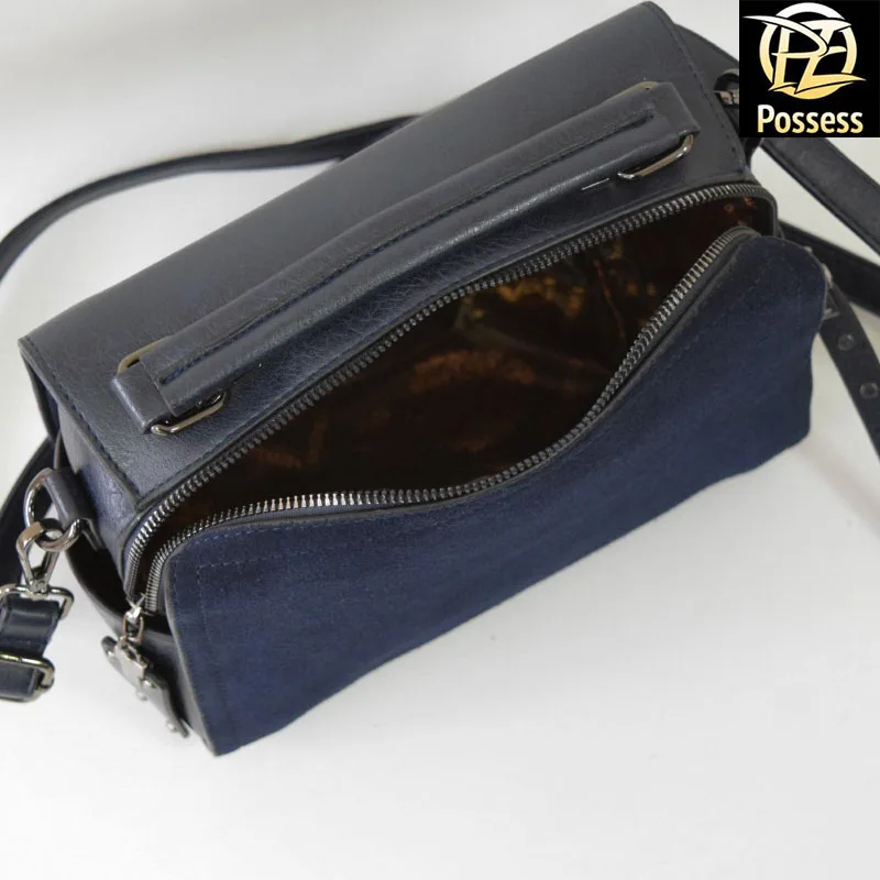 Женская сумка лицевая сторона натуральная замша L118 |