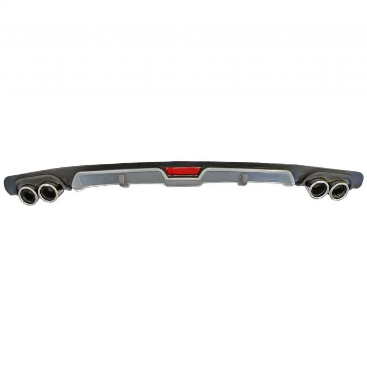 

Volvo V40 Exhaust Looking Rear Bumper Diffuser Gray